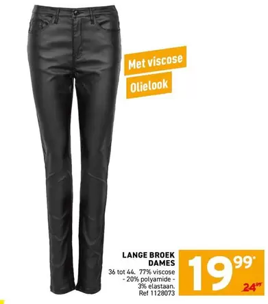 LANGE BROEK DAMES