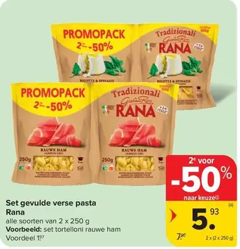 Ricotta - Set gevulde verse pasta