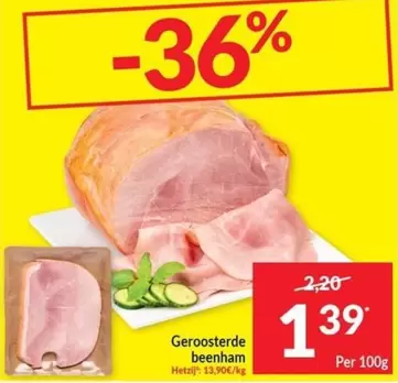 Geroosterde beenham