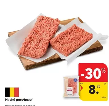 Haché porc/boeuf