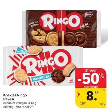 Snack - Koekjes Ringo
