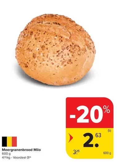 Meergranenbrood Milo