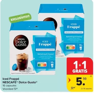 Dolce Gusto - Iced Frappé