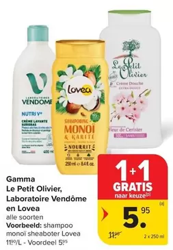 Oz - Le Petit Olivier, Laboratoire Vendôme en Lovea