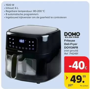 Om - Friteuse Deli-Fryer DO1134FR