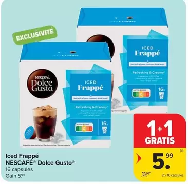 Dolce Gusto - Iced Frappé