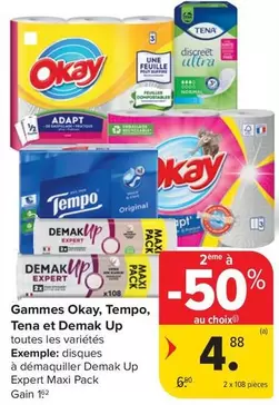 Okay - , Tempo, Tena et Demak Up