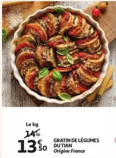De - GRATIN DE LÉGUMES DU TIAN