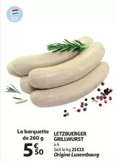 De - LETZBUERGER GRILLWURST