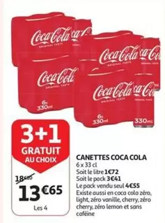 Coca Cola - CANETTES COCA COLA