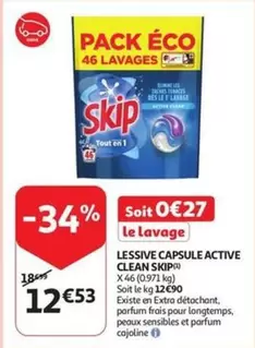 Extra - LESSIVE CAPSULE ACTIVE
