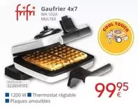 Cool - Gaufrier 4x7 WA 102A MULTEX