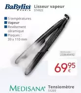 París - Lisseur vapeur ST492E