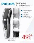 Philips - Tondeuse à barbe HC5630/15