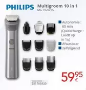 Philips - Multigroom 10 in 1 MG 5920/15