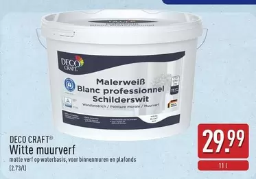 Witte muurverf