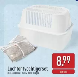 Luchttontvochtigerset