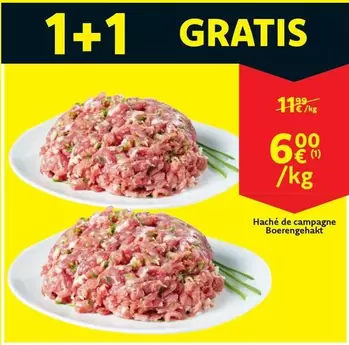 De - Haché de campagne Boerengehakt