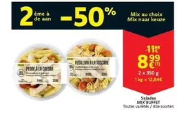 De - Salades MIX'BUFFET