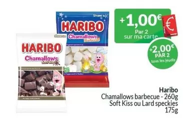 Chamallows barbecue, Soft Kiss ou Lard speckies