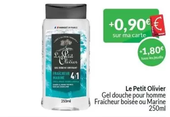 Gel douche pour homme