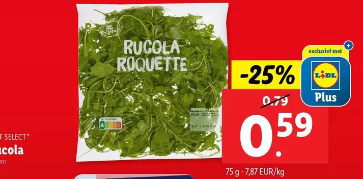 RUCOLA ROQUETTE