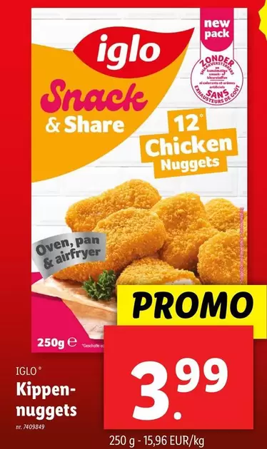 Snack - Kippen-nuggets