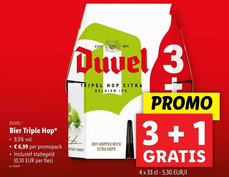 Duvel - Bier Triple Hop