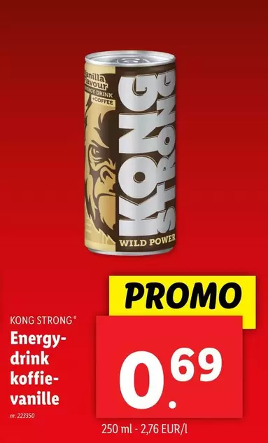 Coffee - Energy-drink koffie-vanille