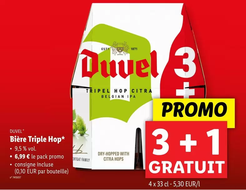 Duvel - Bière Triple Hop