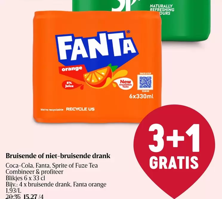 Coca Cola - Bruisende of niet-bruisende drank