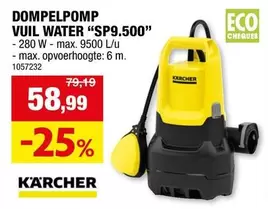 Karcher - VUIL WATER "SP9.500"