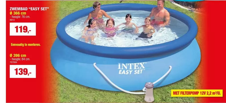 Intex - ZWEMBAD "EASY SET"