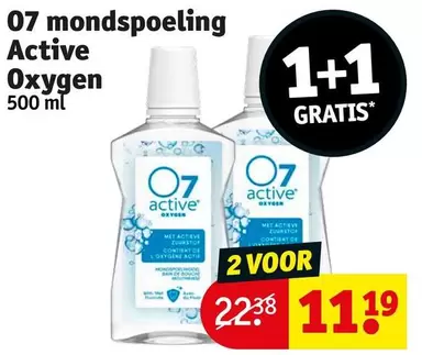 De - mondspoeling Active Oxygen