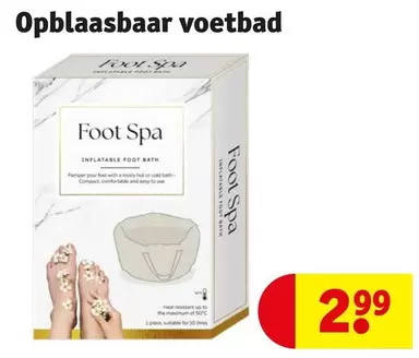 Hot - Opblaasbaar voetbad