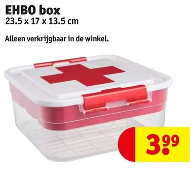 Box - EHBO box