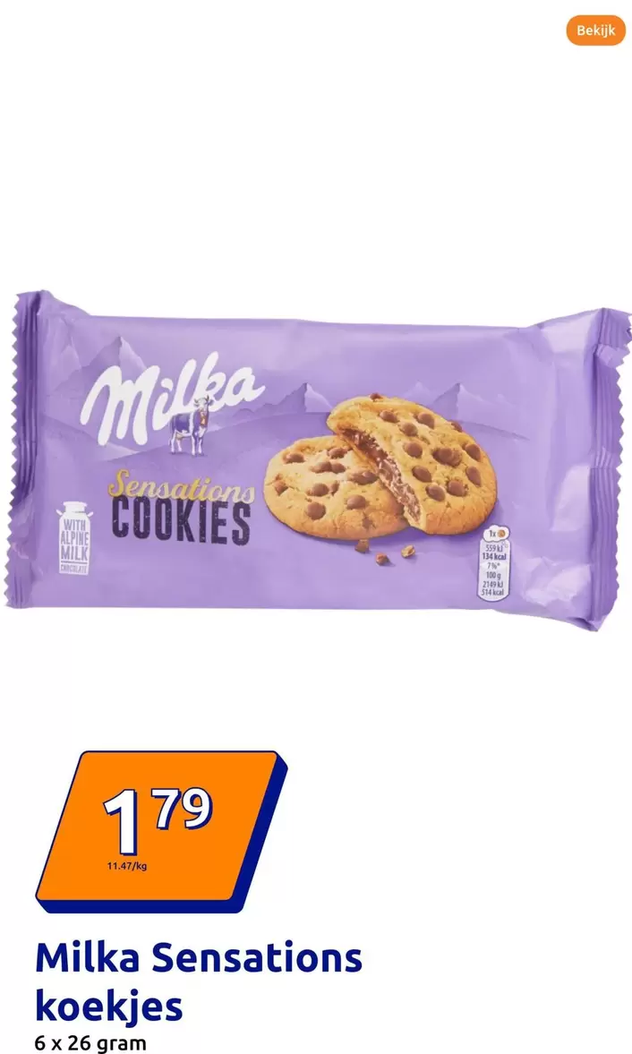 Sensations koekjes