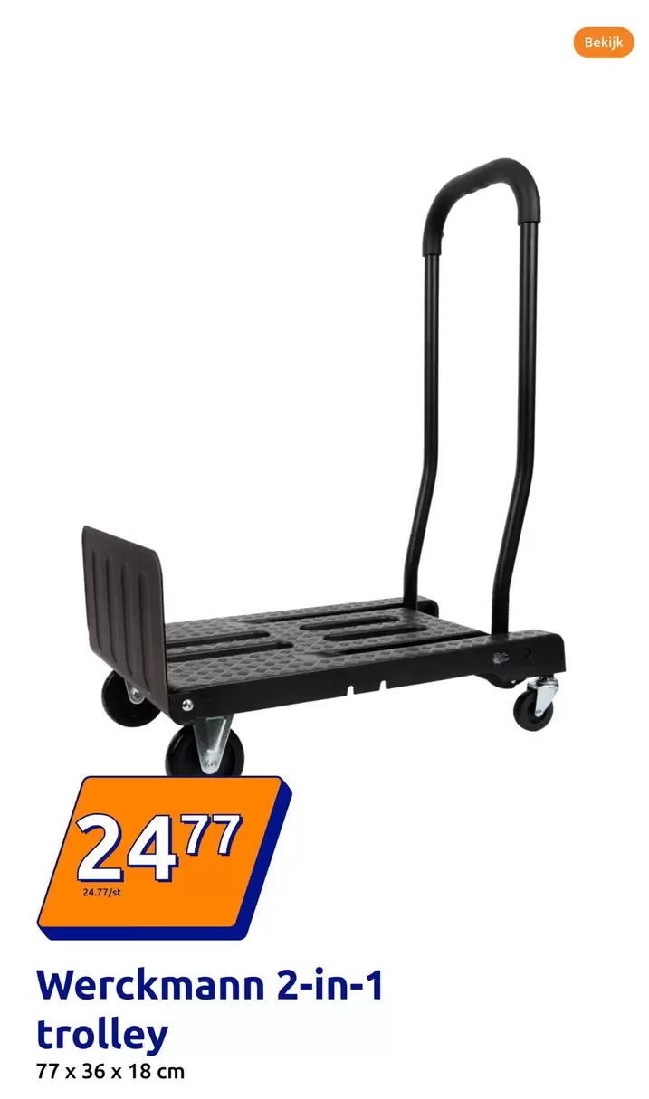 2-in-1 trolley