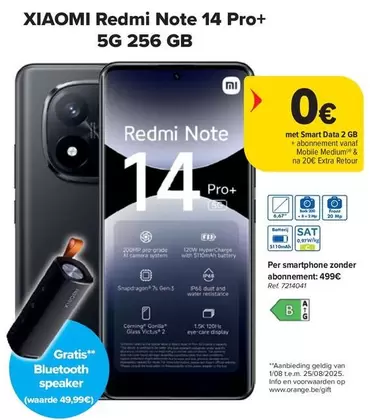 Xiaomi - Redmi Note 14 Pro+