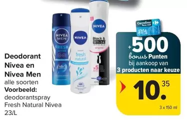 Black - Deodorant Nivea en Nivea Men