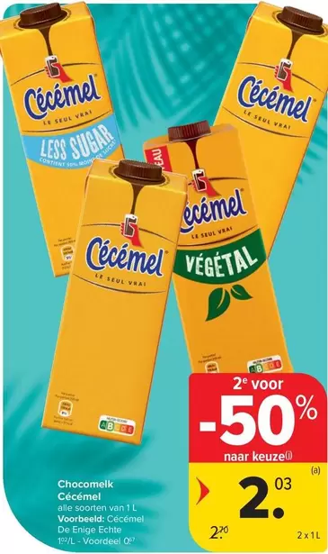 De - Chocomelk