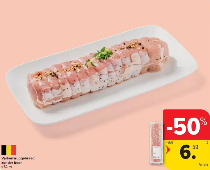 Varkensruggebraad