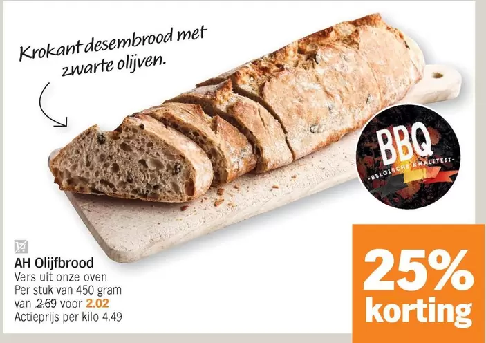 Bbq - Olijfbrood