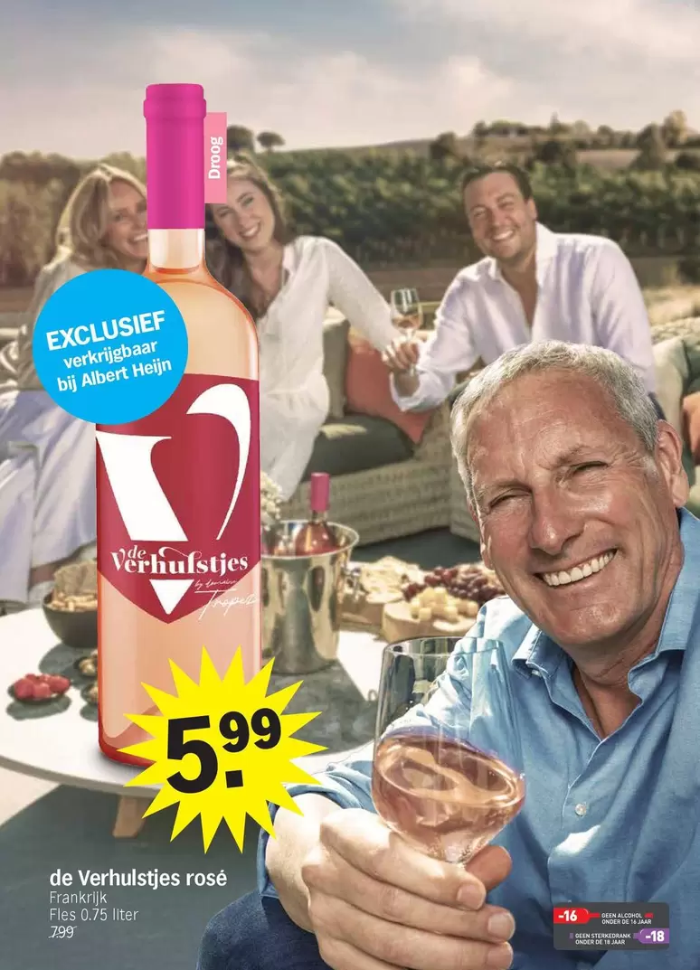 De - de Verhulstjes rosé
