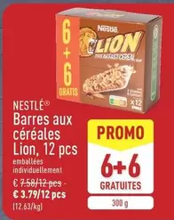 Lion - Barres aux céréales