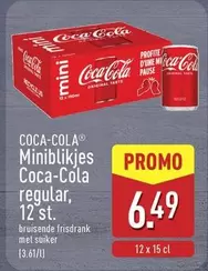 Coca Cola - Miniblikjes Coca-Cola regular