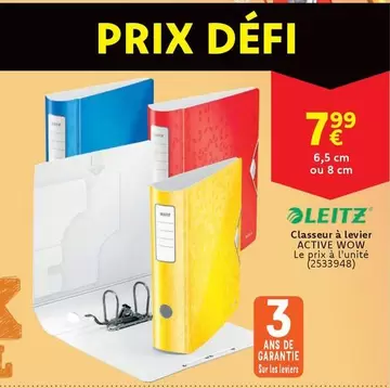 Wow - Classeur à levier ACTIVE WOW