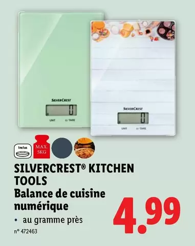 De - KITCHEN TOOLS Balance de cuisine numérique