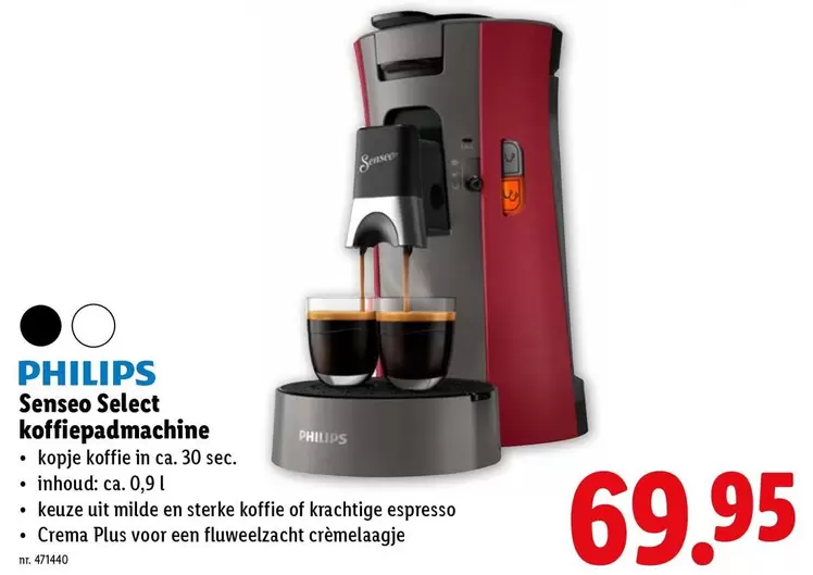 Senseo -  Select koffiepadmachine
