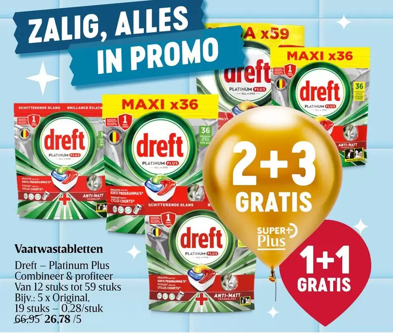 One - Vaatwastabletten
